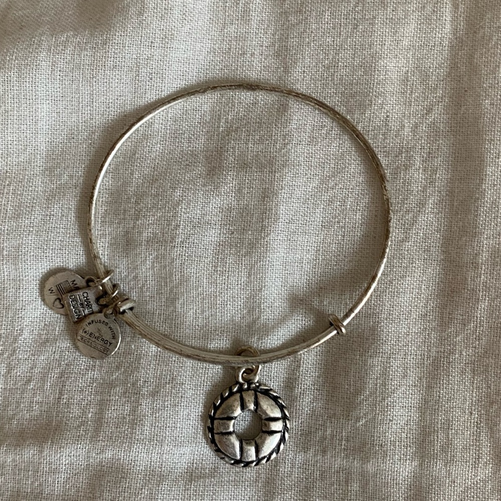 Alex and Ani Life Preserver Charm Bangle
